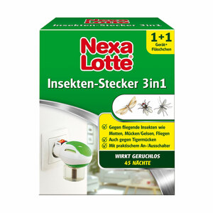 Nexa Lotte Insekten Stecker 3-in-1