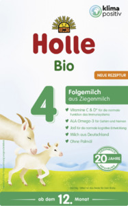 Holle Bio Folgemilch 4 aus Ziegenmilch