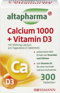 altapharma Calcium + Vitamin D3 23.68 EUR/1 kg