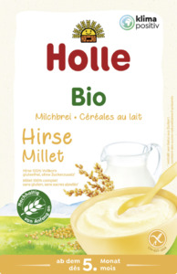 Holle Bio-Milchbrei Hirse ab dem 5. Monat