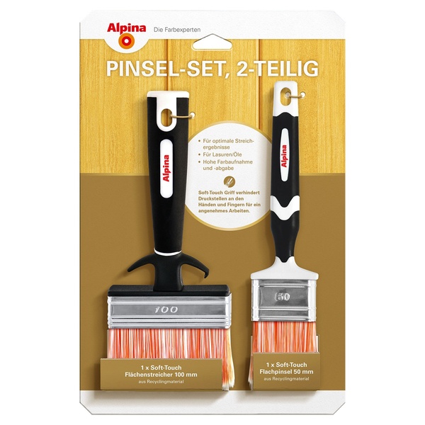 Bild 1 von ALPINA Premium Pinsel-Set, 2er-Set