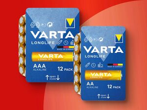 Varta Longlife AA/AAA Batterien