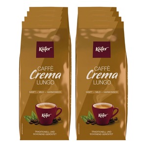 Käfer Caffe Crema 1 kg, 8er Pack