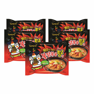 Samyang Ramen Hot Chicken Stew 145 g, 5er Pack