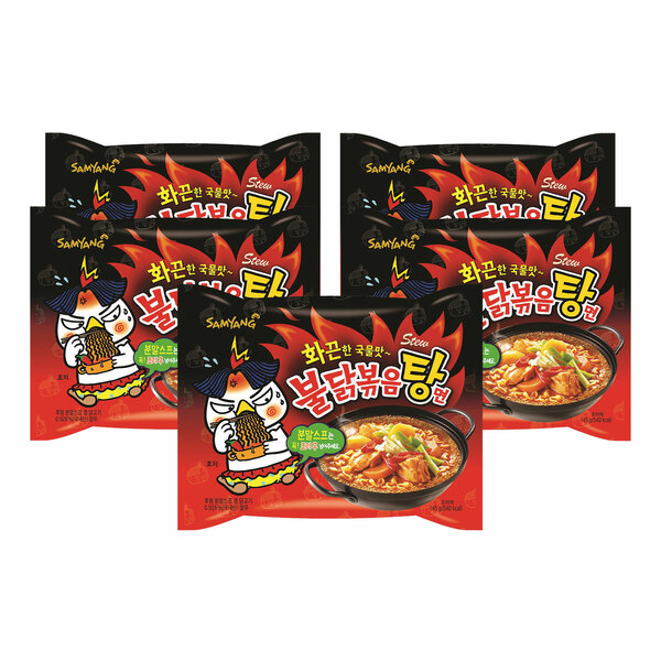 Bild 1 von Samyang Ramen Hot Chicken Stew 145 g, 5er Pack