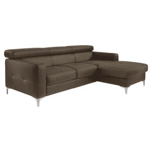 Livetastic ECKSOFA Braun