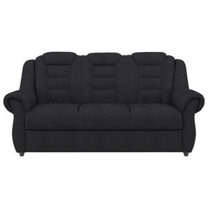 Livetastic DREISITZER-SOFA Schwarz