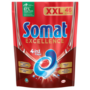 Somat Excellence 4in1 Spülmaschinentabs 795,8g, 46 Caps