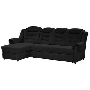 Livetastic ECKSOFA Schwarz