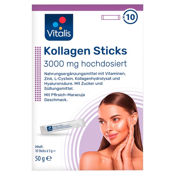 Bild 1 von VITALIS Kollagen-Sticks 50 g