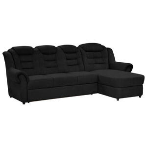 Livetastic ECKSOFA Schwarz