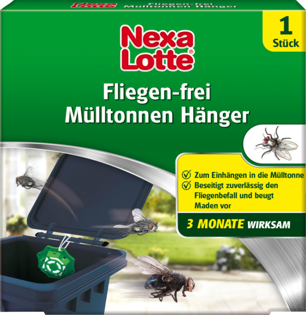 Bild 1 von Nexa Lotte Mülltonnen Hänger, Fliegen-frei