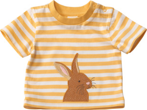 ALANA Baby Shirt, Gr. 68, aus Bio-Baumwolle, gelb