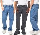 Bild 1 von STONES Mr. Evans Herren Denim Hose nachhaltige Regular Fit Jeans Blau oder Schwarz