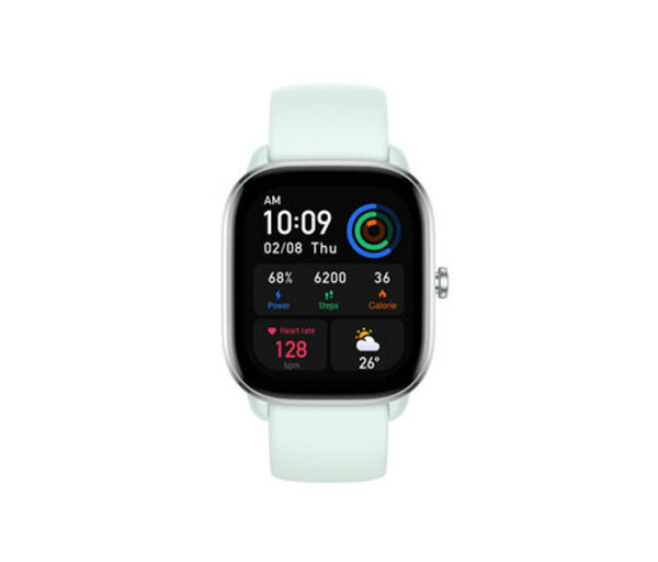 Bild 1 von Amazfit GTS 4 Mini-Smartwatch, Mint Blue