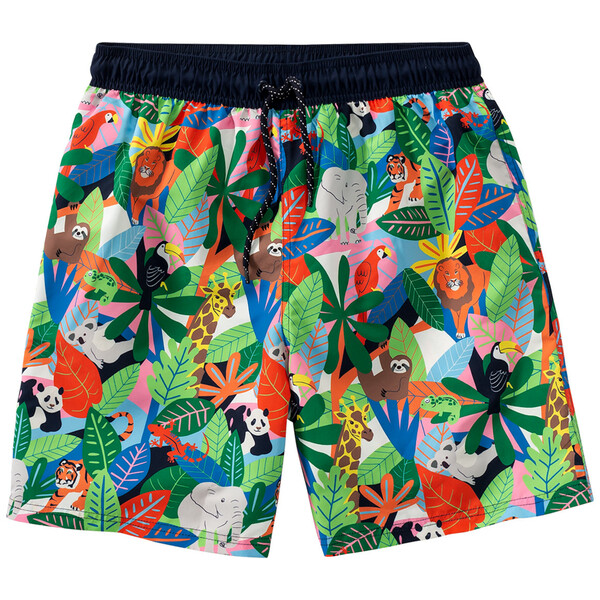 Bild 1 von Herren Badeshorts mit Dschungel-Motiven