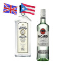 Bild 1 von Bacardi Carta Blanca, Razz oder Bombay Dry Gin