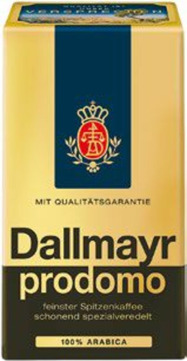 Bild 1 von Dallmayr prodomo Kaffee