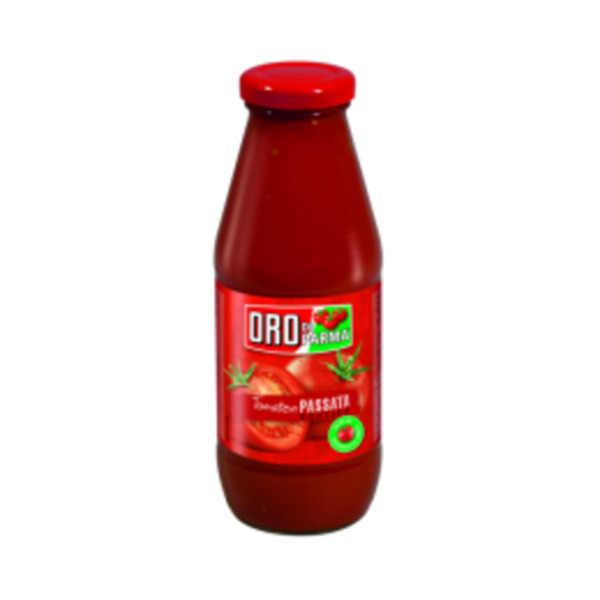 Bild 1 von Oro Di Parma Sugo, Pasta- und Pizzasaucen sowie passierte Tomaten in der Flasche