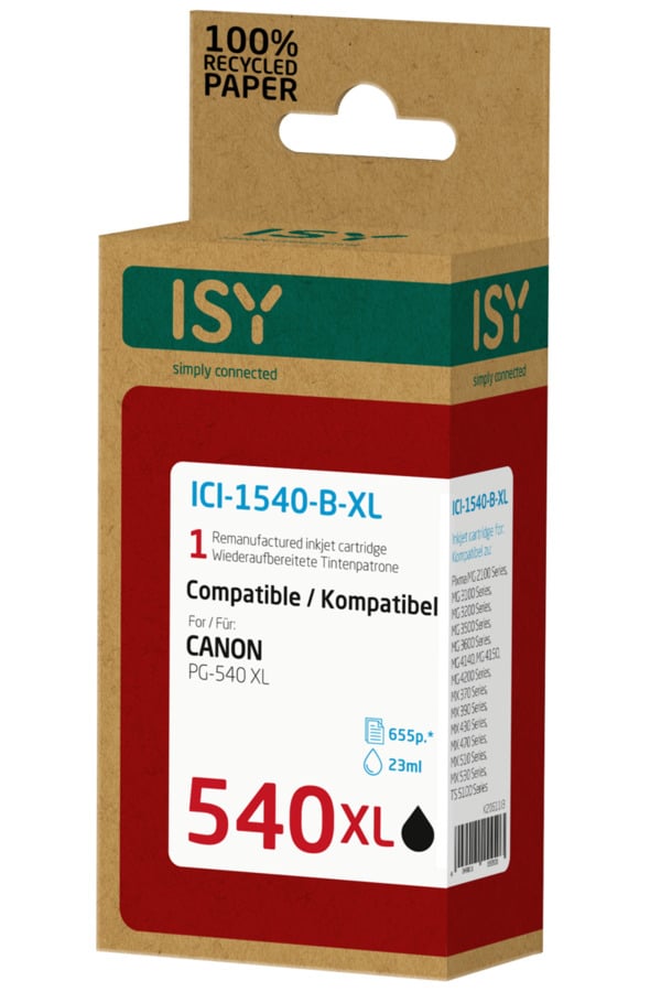 Bild 1 von ISY ICI-1540-B-XL Tintenpatrone Schwarz