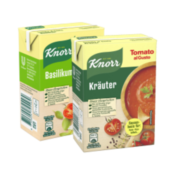 Bild 1 von Knorr Tomato al Gusto Sauce