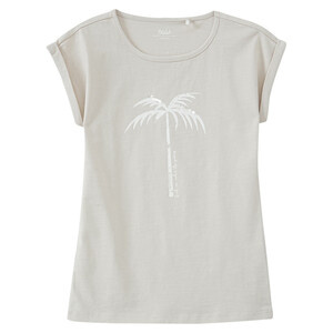Mädchen T-Shirt mit Palmen-Motiv