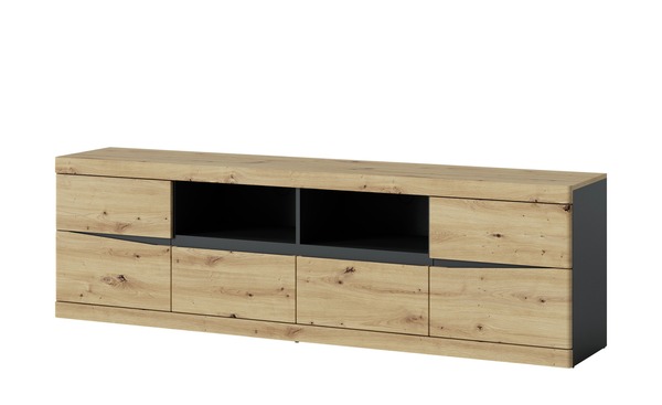 Bild 1 von Lowboard  Turino Neo holzfarben Maße (cm): B: 200 H: 60 T: 39,9 Kommoden & Sideboards