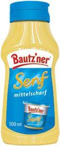 Bautz’ner Senf Mittelscharf in Squeeze-Flasche