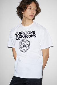 C&A T-Shirt-Dungeons & Dragons, Weiß, Größe: XS