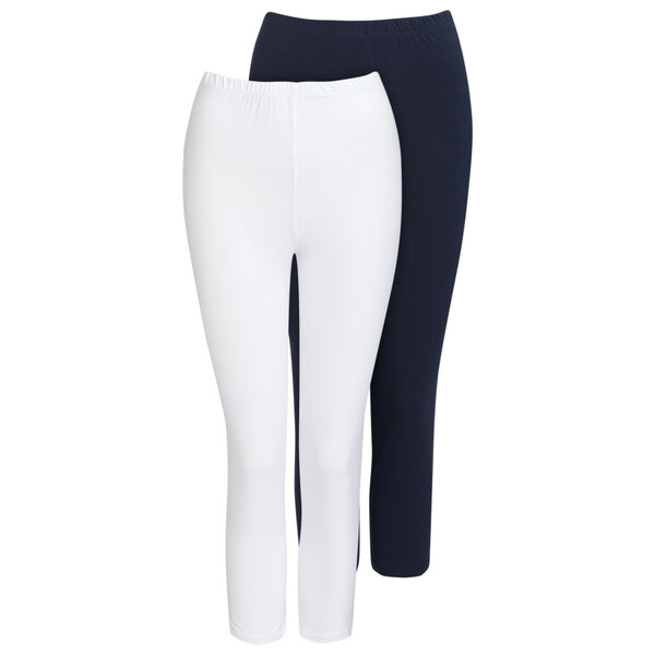 Bild 1 von 2 Damen Capri-Leggings im Basic-Look