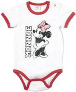 Minnie oder Mickey Mouse 2er-Pack Baby Bodys