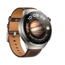 Bild 3 von HUAWEI Watch 4 Pro Classic LTE 48mm Smartwatch, Titanlegierung Gehäuse, Leder Armband, Dunkel Braun