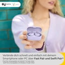 Bild 4 von JABRA Elite 4, mit ANC, In-ear Kopfhörer Bluetooth Lilac