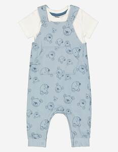 Baby Newborn Set aus Shirt und Strampler - Fronttasche