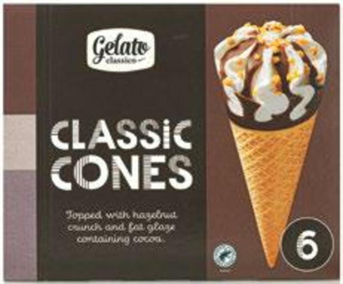 Bild 1 von Gelato classico 6er-Pack Waffelhörnchen