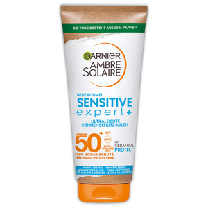 Garnier Ambre Solaire Sensitive expert+ Sonnenmilch