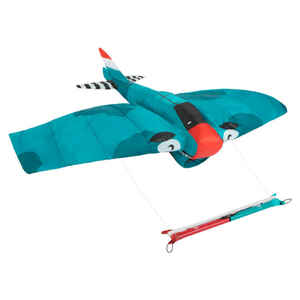 Lenkdrachen für Kinder 3D Plane 180 mit Lenkstange