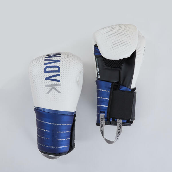 Bild 1 von Boxhandschuhe 500 weiss/blau