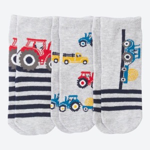 Baby-Jungen-Socken, 3er-Pack