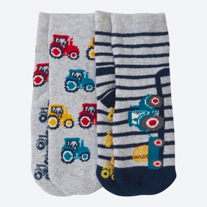 Baby-Jungen-ABS-Socken, 2er-Pack