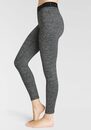 Bild 3 von LASCANA ACTIVE Leggings meliert, mit elastischem Bund und darin eingewebtem Schriftzug