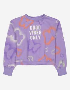 Kinder Mädchen Sweatshirt - Messageprint