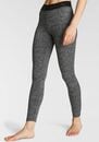 Bild 1 von LASCANA ACTIVE Leggings meliert, mit elastischem Bund und darin eingewebtem Schriftzug