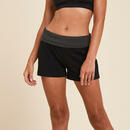 Bild 1 von Shorts Yoga Damen Baumwolle Ecodesign - schwarz/graumeliert