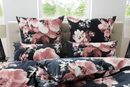 Bild 3 von Bettwäsche Melina in Gr. 135x200 oder 155x220 cm, Home affaire, Renforcé, 2 teilig, Bettwäsche aus Baumwolle, florale Bettwäsche mit Reißverschluss