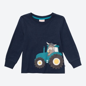 Baby-Jungen-Shirt mit Traktor-Motiv