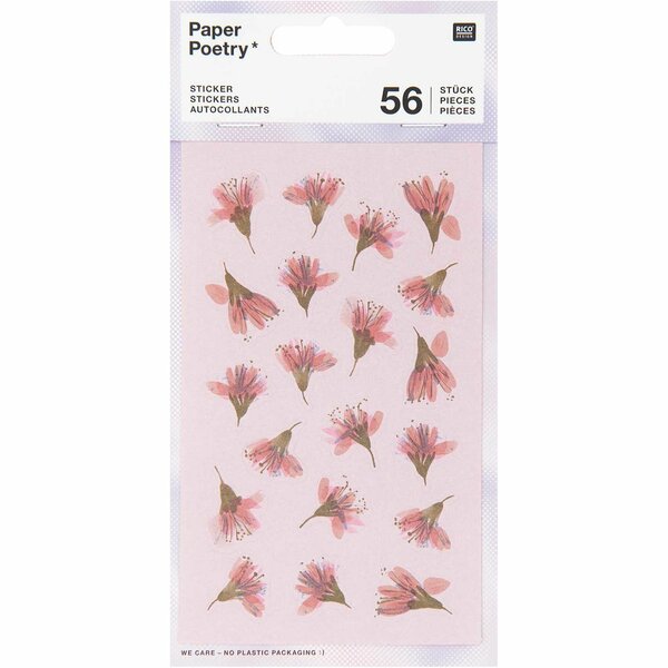Bild 1 von Paper Poetry Sticker Kirschblüten 4 Blatt