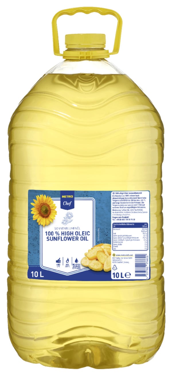 Bild 1 von METRO Chef Sonnenblumen Frittieröl (10 l)