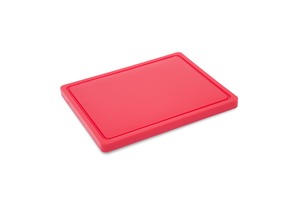 METRO Professional Schneidebrett, GN 1/2, hochdichtes Polyethylen (HDPE), 32,5 x 26.5 x 2 cm, rot