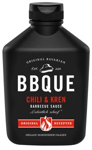 BBQUE Barbecue Sauce Chili & Kren Scharf (400 ml)